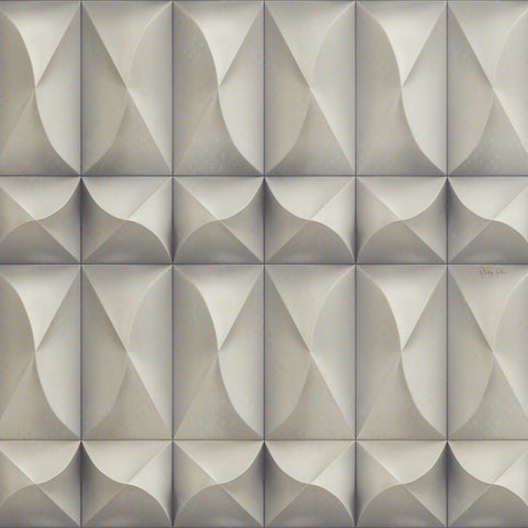 Z80084 Philipp Plein Geometric off white Panel