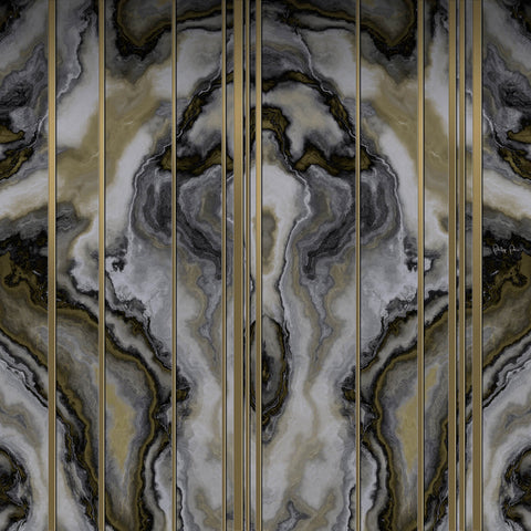 Z8084 Plain Black Brown Gold Silver Panel