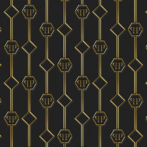 Z8093 Philipp Plein Abstract 3D Panel