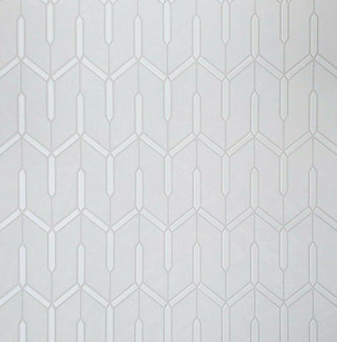 DZ4483801 Off White Geometric Wallpaper