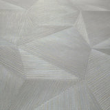 Z21843 Taupe Gray hexagon Wallpaper