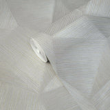 Z21843 Taupe Gray hexagon Wallpaper