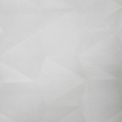 Z21844 White Hexagon 3d Wallpaper