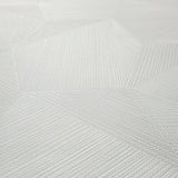 Z21844 White Hexagon 3d Wallpaper