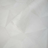 Z21844 White Hexagon 3d Wallpaper