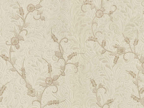 Z64807 Floral Beige Creamy Gold wallpaper
