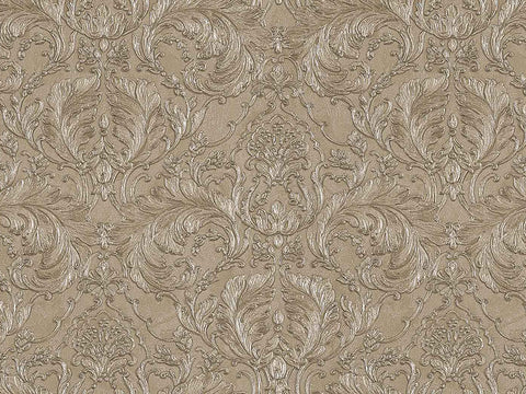 Z64823 Damascus Brown Metallic Gold wallpaper