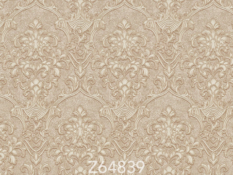 Z64839 Damascus Beige Brown Metallic wallpaper