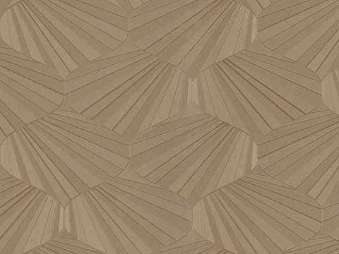 Z64849 Geometric Brown Gold wallpaper