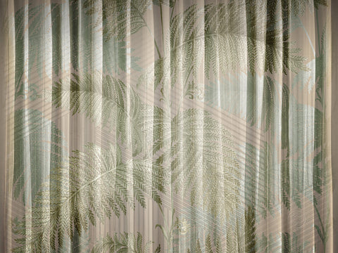 Z64858 Elie Saab green Panel