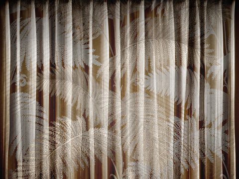 Z64862 Elie Saab Stripe brown Panel