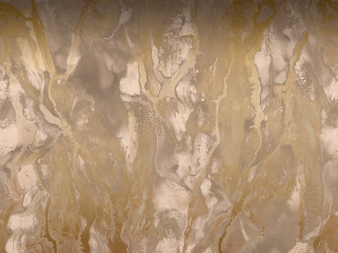 Z64878 Elie Saab All over beige gold Panel