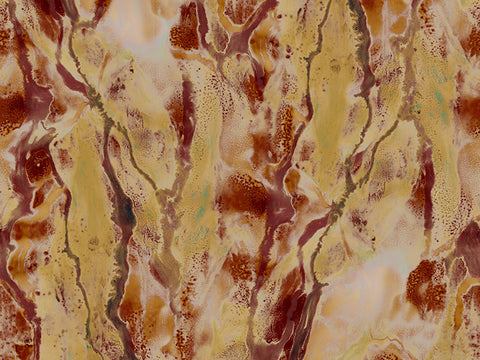 Z64880 Elie Saab All over red gold Panel