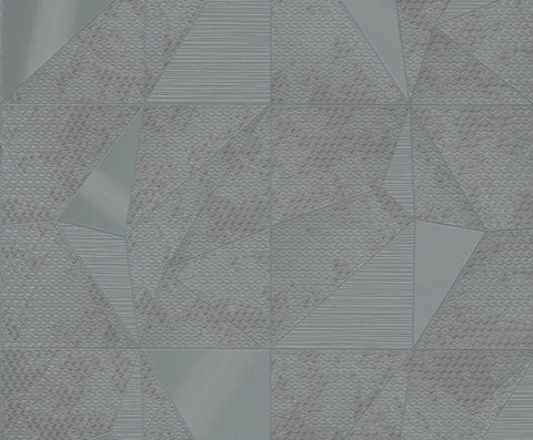 Z90032 LAMBORGHINI Geometric Triangles taupe gray Wallpaper