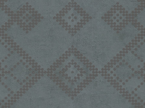 Z90047 LAMBORGHINI Geometric Gray Brown Wallpaper