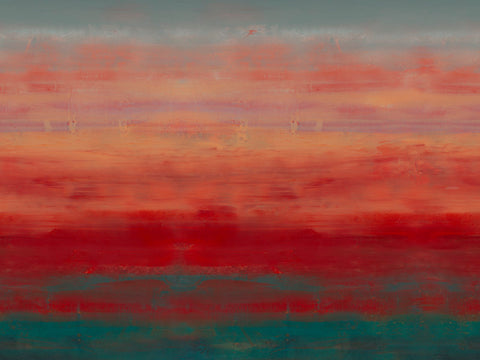 Z90087 LAMBORGHINI Abstract Red Green Purple Panel