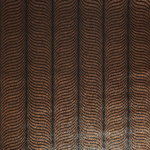 2557 Natural Terra Mica Stone art deco feather pattern Wallpaper