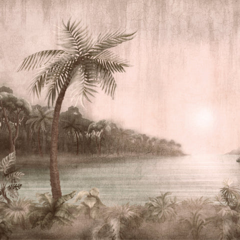 Z77580 Savana Tropical Landscape Panel