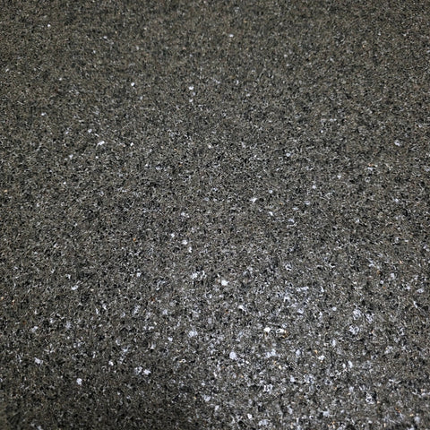 WM0016MSP Charcoal Big Chip Natural Real Mica Stone Textured Wallpaper