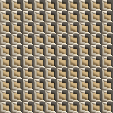 Z10129 Trussardi Geometric Wallpaper 
