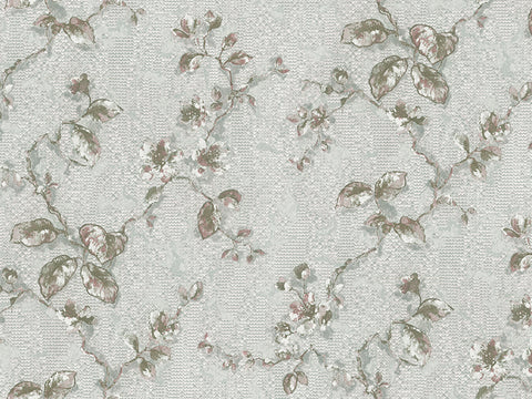 Z10907 Floral textured Damask Wallpaper