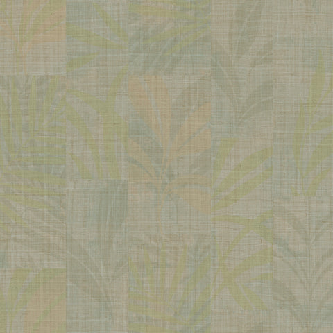 Z18920 Trussardi Tropical leaves Wallpaper