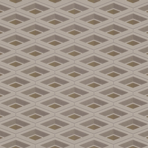 Z76016 Vision Geometric gray beige Wallpaper