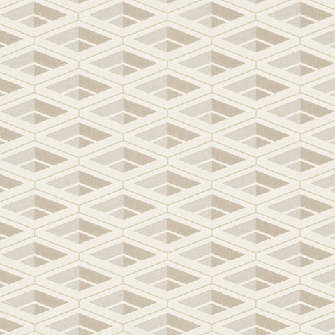 Z76025 Vision Geometric cream Wallpaper