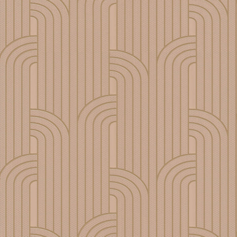 Z76042 Vision Geometric gold beige Wallpaper