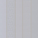 93524-5 Greek Silver Gold Wallpaper