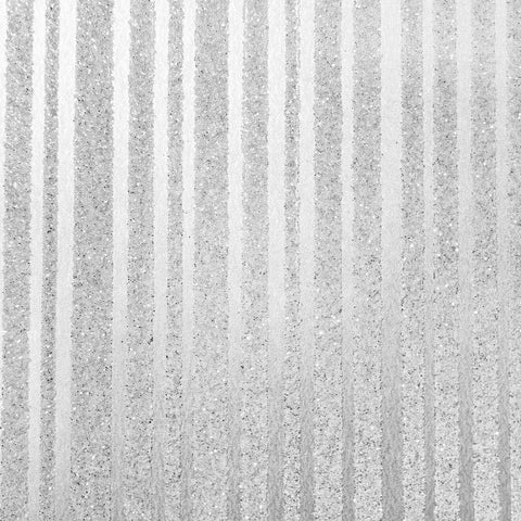 ST311 Striped Glassbeads White Wallpaper