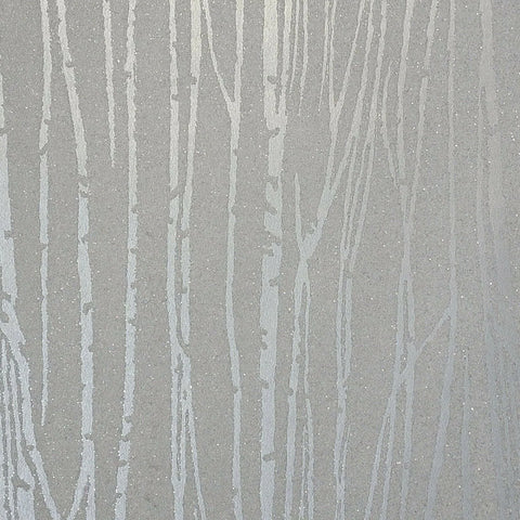 Z254 Glassbeads Gray Silver Wallpaper