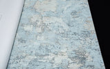 Z44902 Blue Gray beige faux vintage Wallpaper