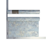 Z44902 Blue Gray beige faux vintage Wallpaper
