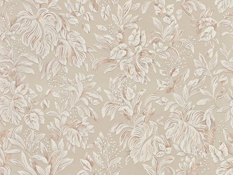 Z46043 Trussardi Floral Beige Cream Wallpaper