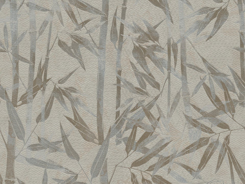 Z90028 LAMBORGHINI Floral Bamboo off white brown bronze Wallpaper