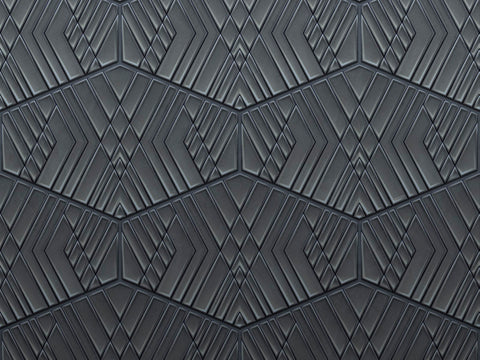 Z90075 LAMBORGHINI Geometric Gray Panel